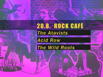 The Atavists, Acid Row, The Wild Roots v Praze