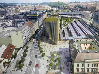Penta mírní ambice a změní projekt světoznámé architektky Zahy Hadid u Masarykova nádraží