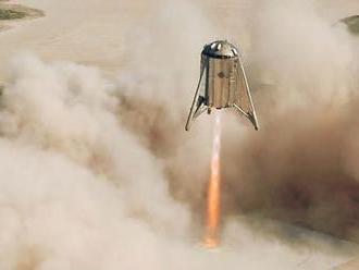 Prototyp lode, ktorá dostane ľudí na Mars, má za sebou prvú letovú skúšku