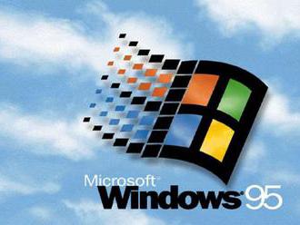 Windows 95 oslavuje 25 rokov. Predával sa na 13 disketách
