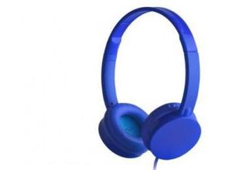 Ultraľahké stereo slúchadlá Energy Sistem Headphones Colors Blueberry.