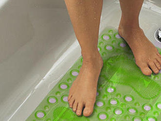 Protišmyková podložka do vane, sprchy či na podlahu do kúpelne, farba zelená.