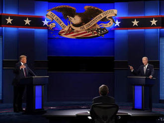 Trump a Biden sa stretli v prvej prezidentskej debate