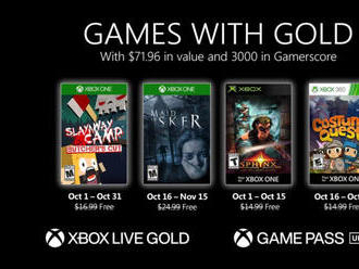 Říjen s Xbox Gold a Game Pass hrami
