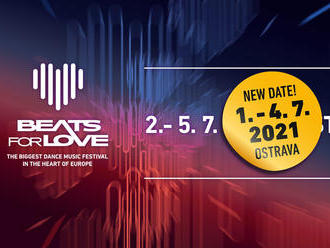 Největší hudební festival v České a Slovenské republice hlásí přesun na rok 2021: Beats for Love se 
