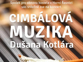 Koncert cimbálové muziky Dušana Kotlára
