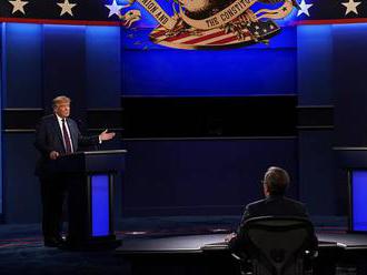 Urážky a chaos. Trump se s Bidenem střetl v první televizní debatě