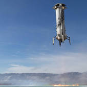 New Shepard zítra poletí na okraj vesmíru v testu senzorů pro NASA