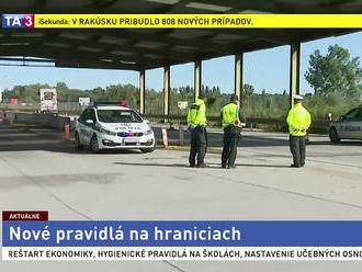 Na hraniciach s ČR platia nové pravidlá, ako to vyzerá v Brodskom?