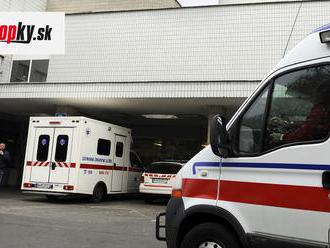 KORONAVÍRUS v ružinovskej nemocnici: Infikovalo sa 18 zamestnancov, odklon sanitiek!