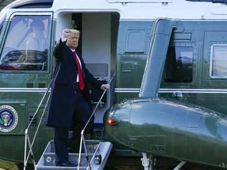 Trump opustil Biely dom, novej administratíve zaželal veľa úspechov