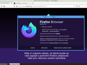 Firefox Proton: první pohled na úpravu panelů v prohlížeči