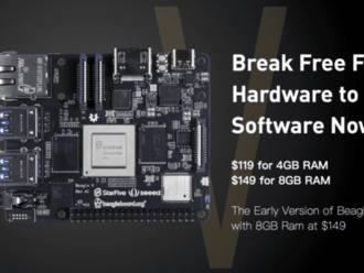 BeagleV: první dostupný RISC-V s 8 GB RAM za 149 dolarů