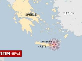 Greece quake: Strong tremor shakes Crete