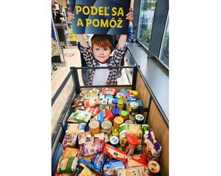 Tisíc ton pomoci, hlási najväčšia potravinová zbierka na Slovensku
