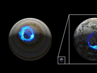 Sonda odkrýva záhadu okolo polárnych žiar na Jupiteri