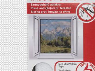 Sieťka proti hmyzu na okno biela, rozmer 150 cm x 150 cm. Udržujte efektívne hmyz ďaleko od vášho do