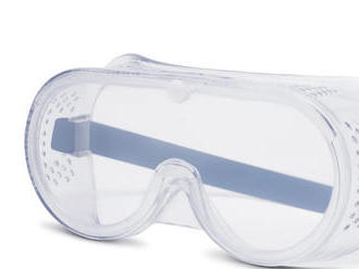 Ochranné okuliare. Kompaktné a ľahké okuliare tvorené PVC rámom a polykarbónovým zorníkom.