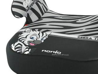 Autosedačka - podsedák Nania Dream Zebre 2020, určený pre deti od 15 do 36 kg.