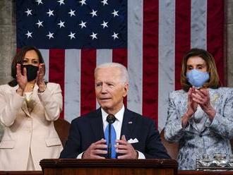 USA: Biden v prejave v Kongrese chválil očkovanie a predstavil plán pre rodiny