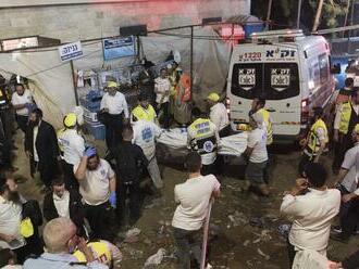 Izrael: Najmenej 44 ľudí prišlo podľa záchranárov o život v tlačenici počas púte