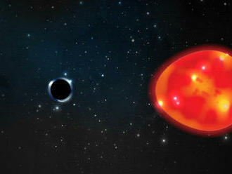 Astronómovia objavili zatiaľ najmenšiu a najbližšiu čiernu dieru v našej galaxii