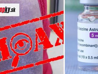 MEGAHOAX šíriaci sa Európou zdieľali aj Slováci: Odborníci upokojujú, ruka nesfialovela kvôli očkova