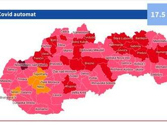 V Gemeri-Malohonte a Novohrade je už len jeden červený okres, núdzový stav sa asi skončí