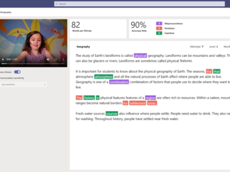 Nové funkce Microsoftu pomohou žákům s plynulostí čtení a prací ve skupinách