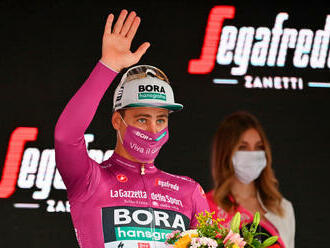 Sagan získal na Gire cyklámenový dres, má blízko k rekordu
