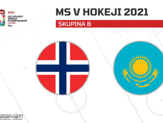 Nórsko - Kazachstan: ONLINE z MS v hokeji 2021