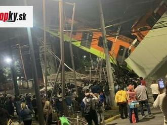 Bilancia pádu nadjazdu v Mexiku stúpla: Pri hrozivom nešťastí zahynulo 26 ľudí