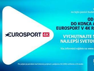 Digi SK spustila test Eurosport 4K, s vysíláním od 1.7.
