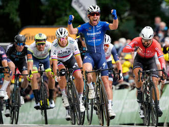 Sagan skončil tesne za pódiom, Cavendish sa po dlhých rokoch dočkal výhry