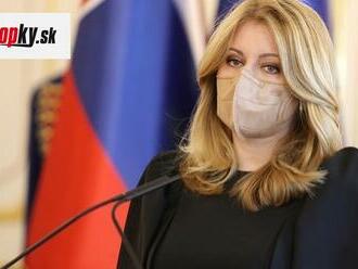 Prezidentka stretnutie na pôde SIS nevníma ako chybu: Slovensko je po pandémii veľmi zranené!
