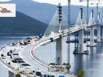 Skvelé správy z Chorvátska: Most Pelješac už spojili, o rok ho otvoria