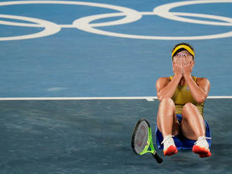 Veľký obrat a prvá tenisová medaila pre Ukrajinu. Svitolinová má bronz