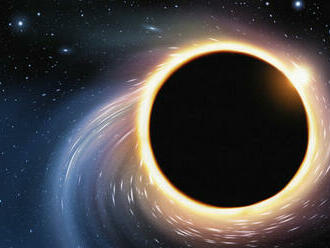 Vedci po prvý raz pozorovali svetlo pochádzajúce spoza čiernej diery
