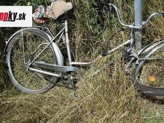 FOTO Polícia riešila dve dopravné nehody dôchodcov na bicykli: Vodiči im nedali prednosť
