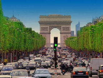 Francúzi bojujú proti zmene klímy, po novom je vo väčšine častí Paríža obmedzená rýchlosť áut