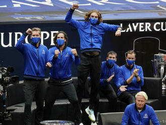 Tenis: Výber Európy viedol po prvom dni Laver Cupu nad Tímom sveta 3:1