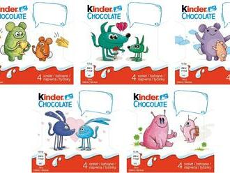 Originálna obrázková edícia Kinder Chocolate