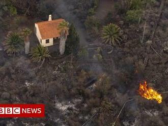 Canary Islands volcano: 'Miracle house' escapes lava