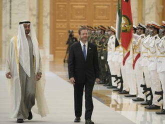 Herzog rokoval s korunným princom, izraelský prezident odsúdil nedávne vzdušné útoky na Abú Zabí