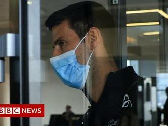 Novak Djokovic arrives back in Serbia after deportation