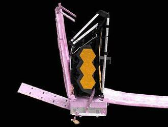 NASA začala s napínaním slnečného štítu vesmírneho teleskopu Jamesa Webba