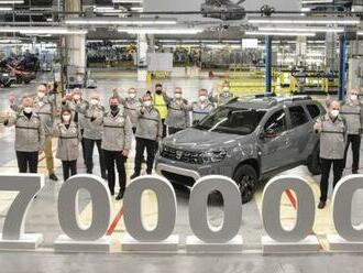 Dacia vyrobila v Rumunsku už 7 miliónov áut. Oslávencom bol Duster