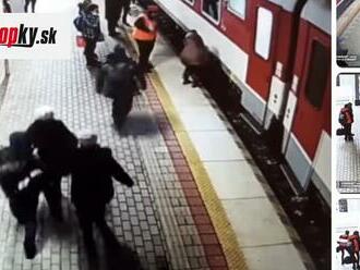 AUTENTICKÉ VIDEO z Trnavy: Žena naskakovala do idúceho vlaku, potom prišiel horor! Zo záberov tuhne krv v žilách