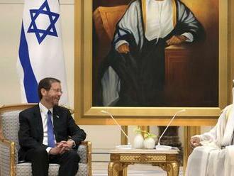 Snažia sa zmierniť napätie: Izraelský prezident má za sebou prvú oficiálnu návštevu SAE