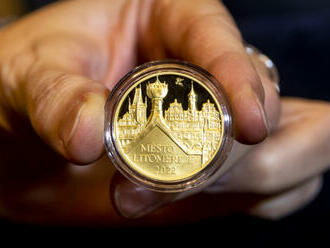 Litoměřice jsou na zlaté minci České národní banky
